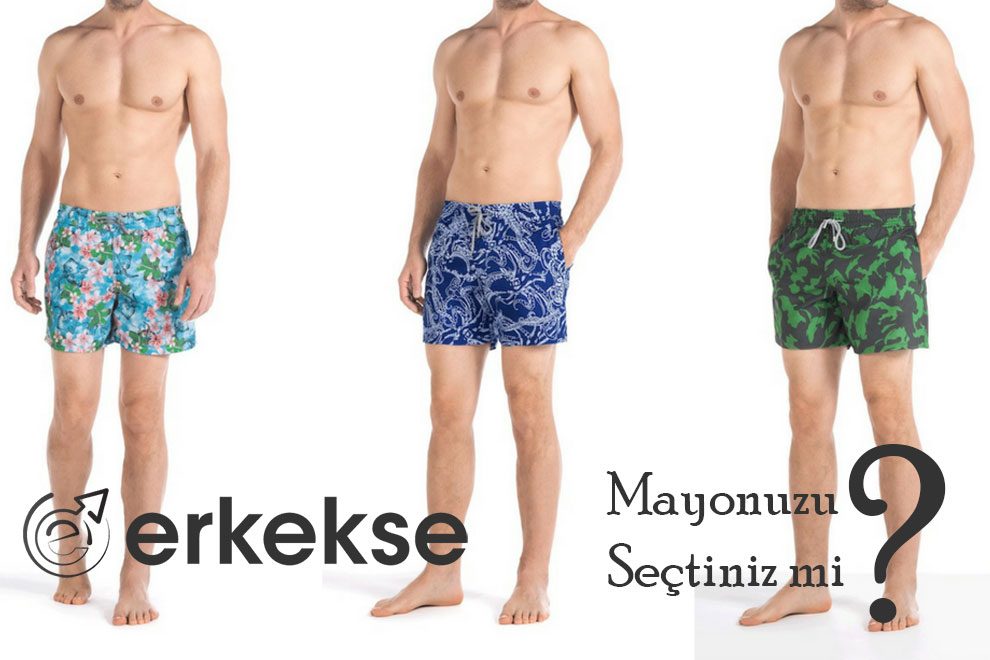 erkek şort mayo seçimi